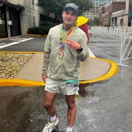 Liam Divon TCS NYC Marathon Teammate