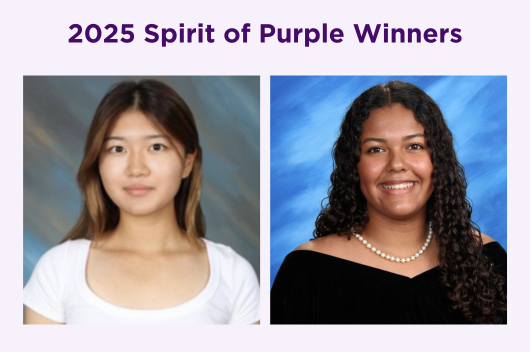2025 Spirit of Purple Winners