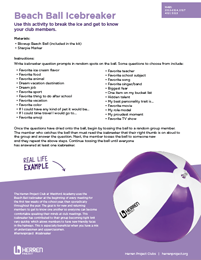 Icebreaker Beachball