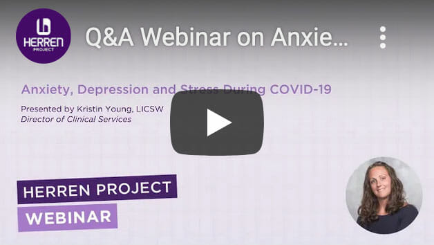 Webinar Anxiety and Depression during COVID