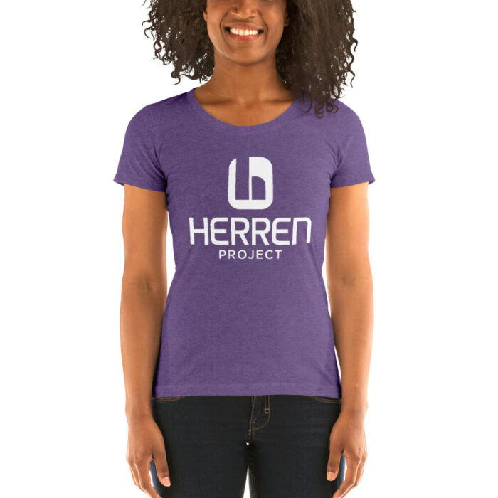 Herren Project Ladies' Short Sleeve Tri-Blend