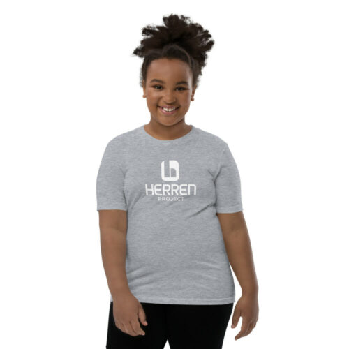 youth staple tee athletic heather front 62853e943d981