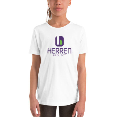 youth staple tee white front 62853e021718f